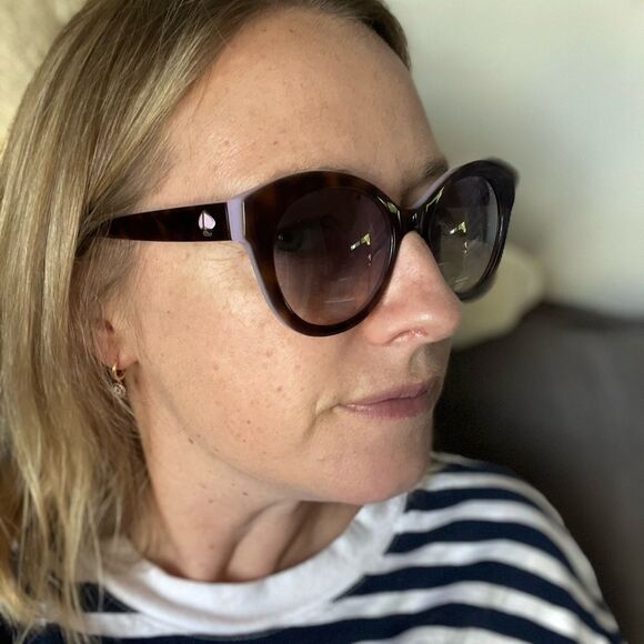 NWT Kate spade cat eye sunglasses brown main image 4